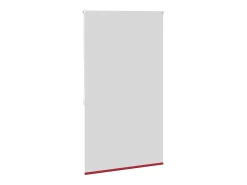 Estor enrollable opaco 120 x 175 cm rojo