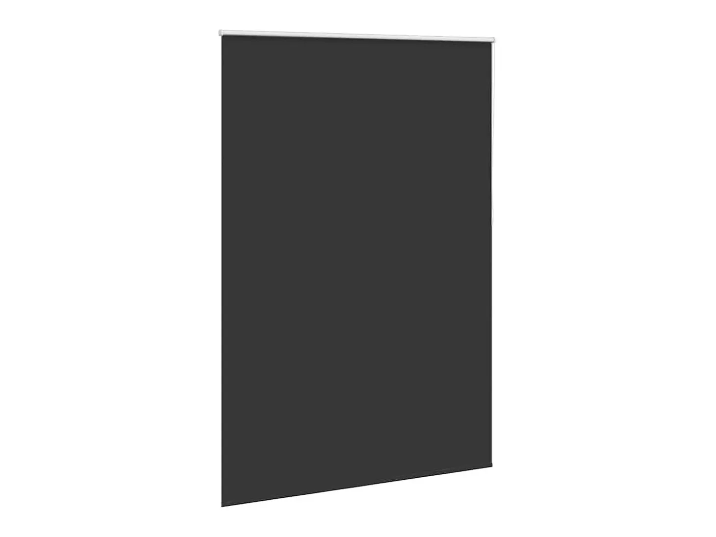 Estor enrollable opaco 140 x 230 cm negro