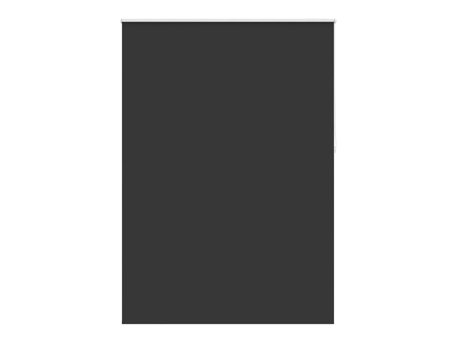 Estor enrollable opaco 140 x 230 cm negro