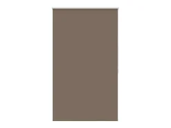 Estor enrollable opaco 120 x 175 cm marrón