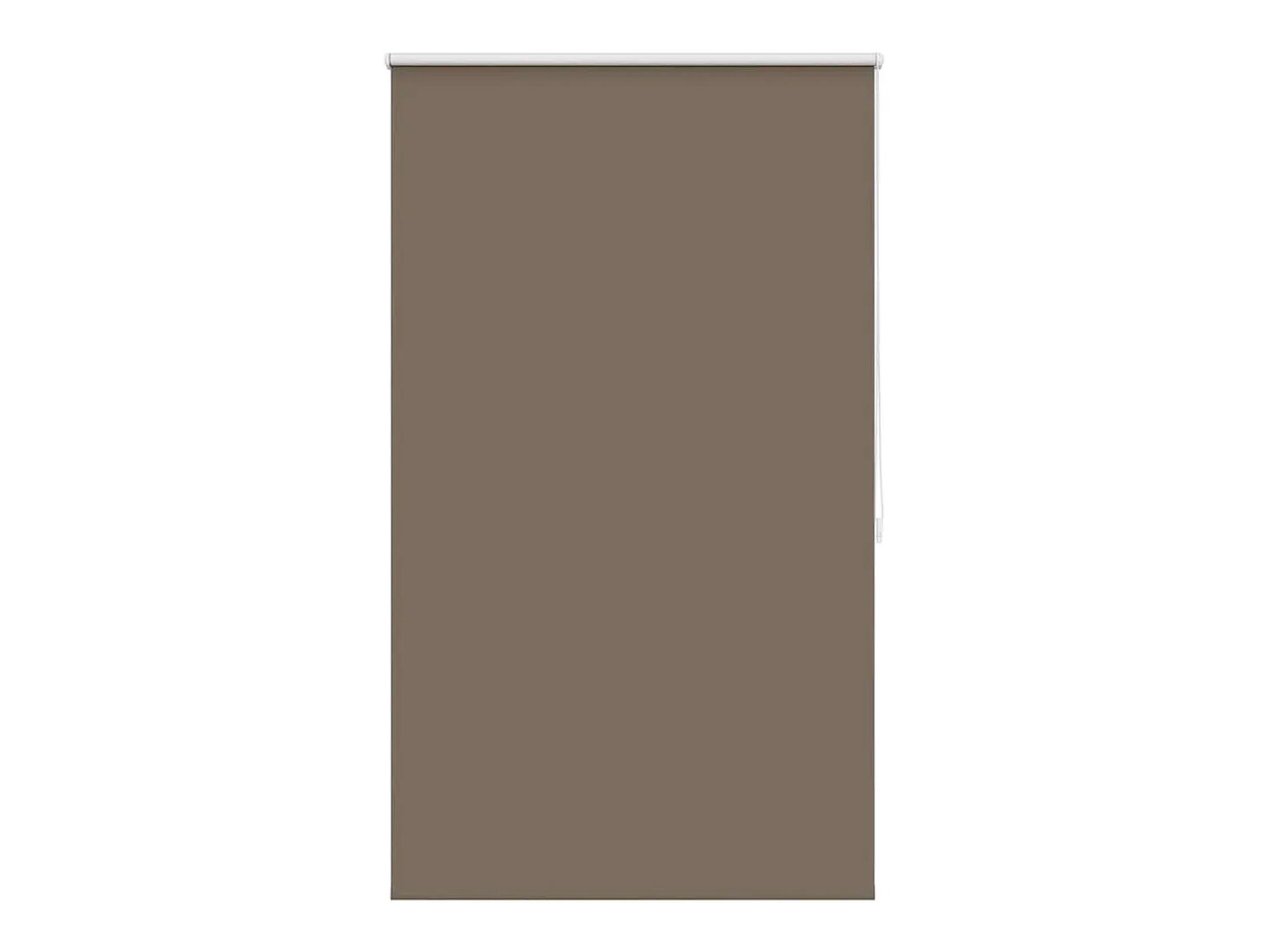Estor enrollable opaco 120 x 175 cm marrón