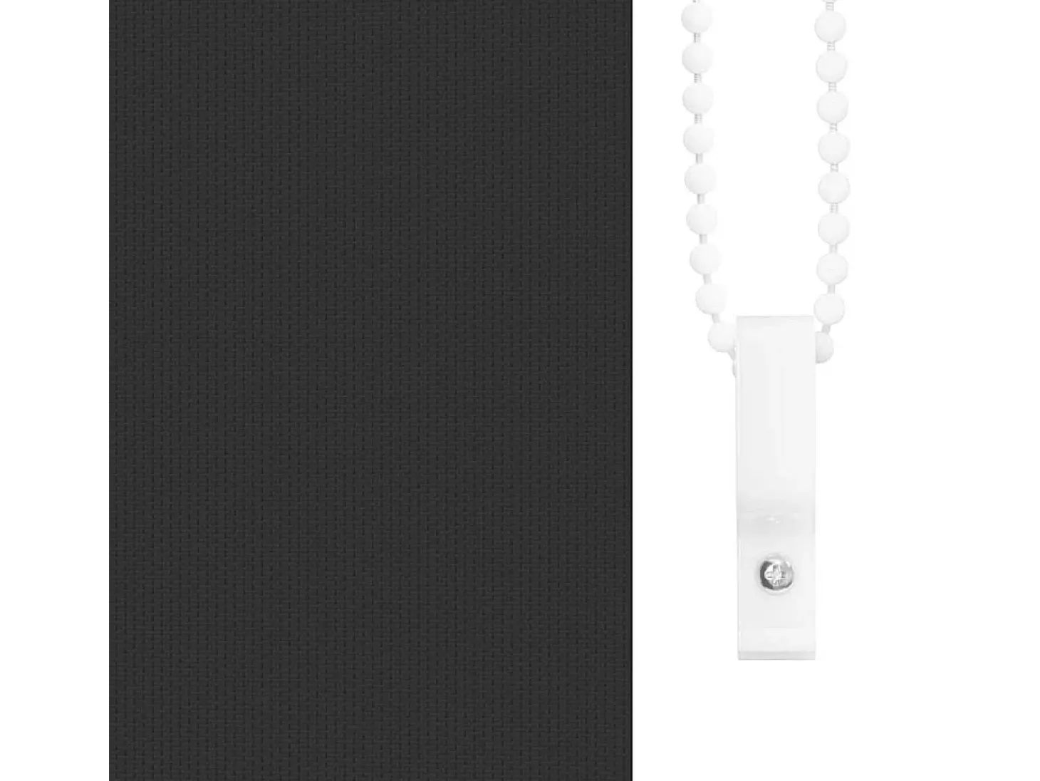 Estor enrollable opaco 120 x 175 cm negro