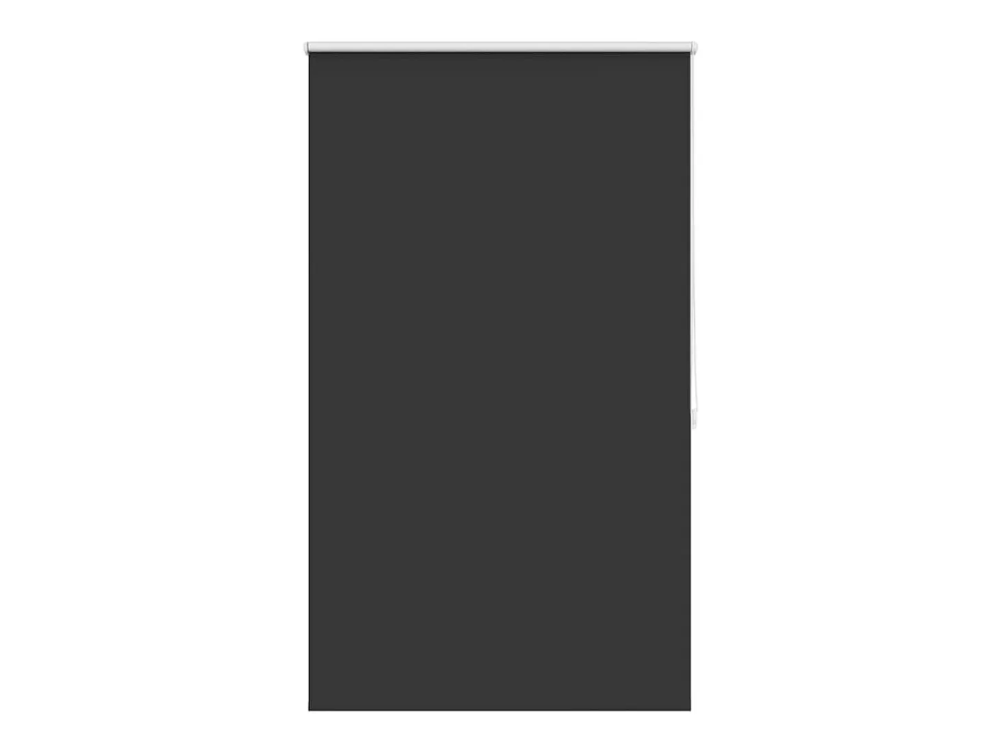 Estor enrollable opaco 120 x 175 cm negro