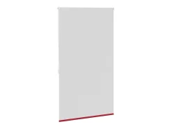 Estor enrollable opaco 80 x 175 cm rojo