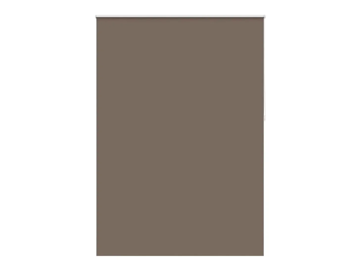 Estor enrollable opaco 160 x 230 cm marrón