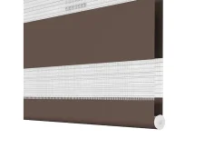 Estor enrollable opaco marrón de 140 x 175 cm