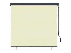 Estor exterior enrollable 160x250 cm Crema