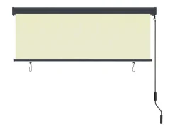 Estor exterior enrollable 160x250 cm Crema