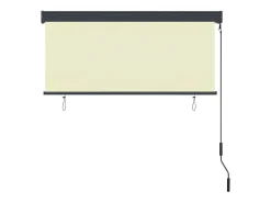 Estor exterior enrollable 140 x 250 cm Crema