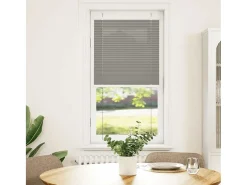Estor plisado antracita 60x150 cm ancho tela 59,4 cm