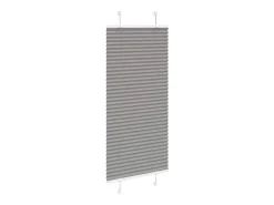 Estor plisado antracita 60x150 cm ancho tela 59,4 cm