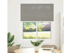 Estor plisado antracita 110x150 cm ancho tela 109,4 cm