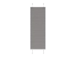Estor plisado antracita 50x100 cm ancho tela 49,4 cm