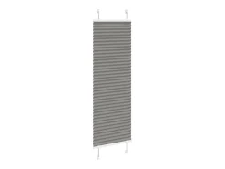 Estor plisado antracita 50x150 cm ancho tela 49,4 cm