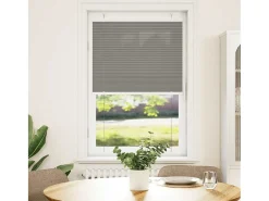 Estor plisado antracita 70x150 cm ancho tela 69,4 cm