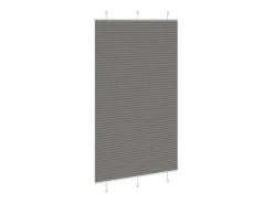 Estor plisado antracita 115x200 cm ancho tela 114,4 cm