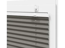 Estor plisado antracita 45x150 cm ancho tela 44,4 cm