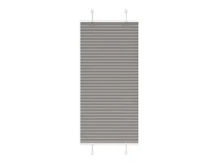 Estor plisado antracita 65x100 cm ancho tela 64,4 cm