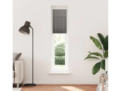 Estor plisado antracita 40x200 cm ancho tela 39,4 cm