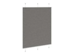 Estor plisado antracita 105x150 cm ancho tela 104,4 cm
