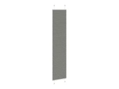 Estor plisado antracita 45x200 cm ancho tela 44,4 cm