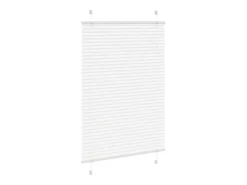 Estor plisado blanco 100x150 cm ancho tela 99,4cm poliéster