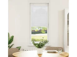 Estor plisado blanco 40x150 cm ancho tela 39,4 cm poliéster