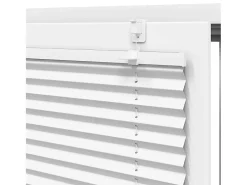 Estor plisado blanco 105x200cm ancho tela 104,4cm poliéster