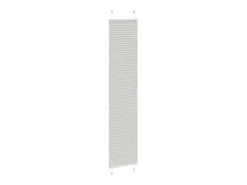 Estor plisado gris claro 45x200 cm ancho tela 44,4 cm