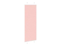 Estor plisado rosa 70x200 cm ancho tela 69,4 cm poliéster