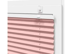 Estor plisado rosa 50x200 cm ancho tela 49,4 cm poliéster