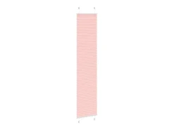 Estor plisado rosa 45x200 cm ancho tela 44,4 cm poliéster