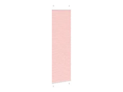 Estor plisado rosa 55x200 cm ancho tela 54,4 cm poliéster