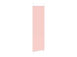 Estor plisado rosa 60x200 cm ancho tela 59,4 cm poliéster