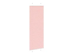 Estor plisado rosa 75x200 cm ancho tela 74,4 cm poliéster