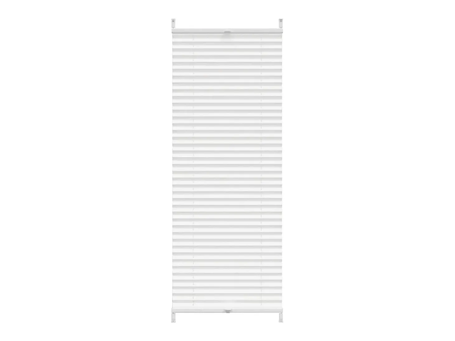 Estor plisado 50x100 cm Blanco