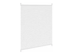 Estor plisado 110x125 cm Blanco