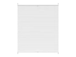 Estor plisado 110x125 cm Blanco