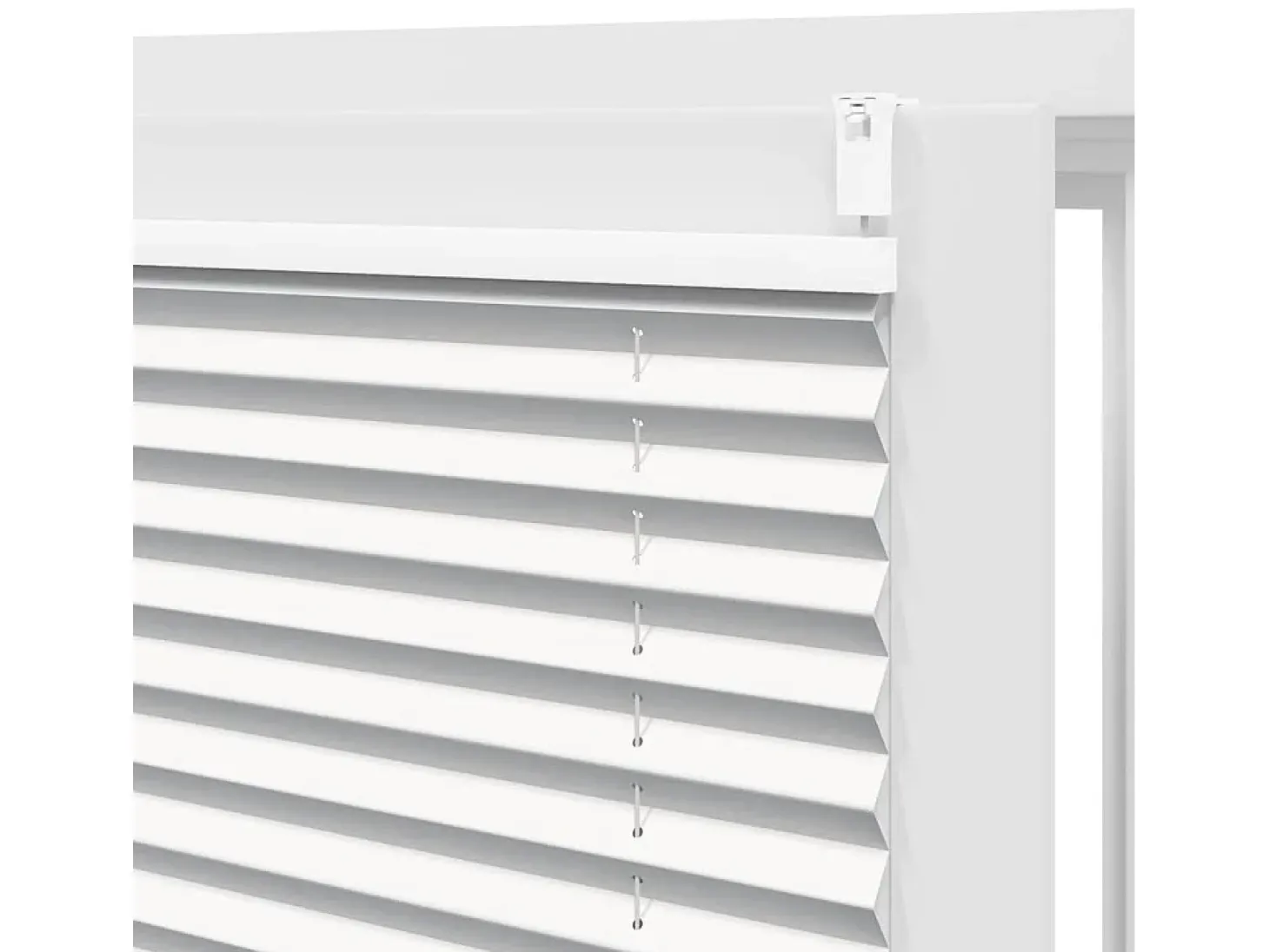 Estor plisado 110x200 cm Blanco