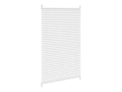 Estor plisado 90x125 cm Blanco