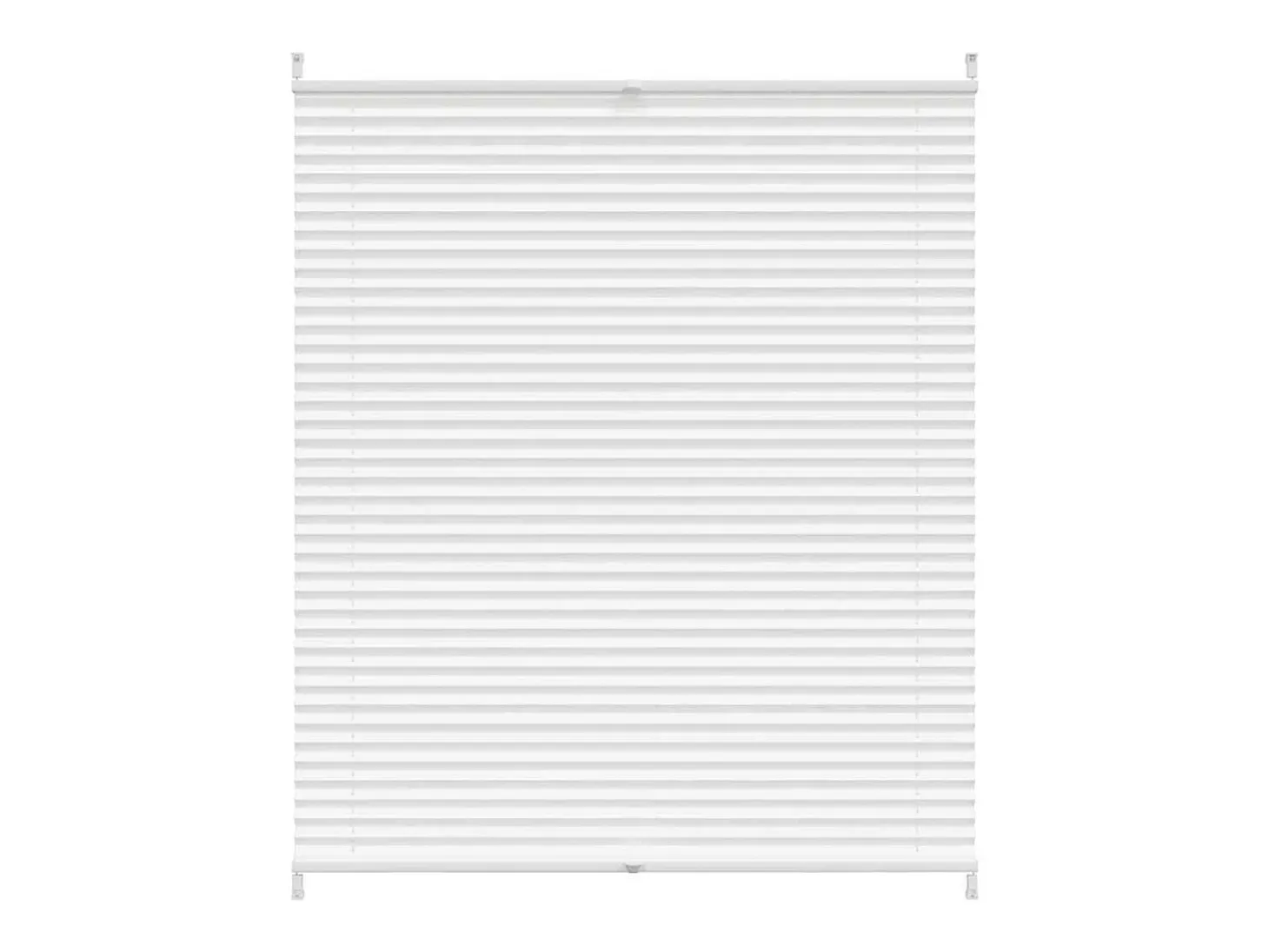 Estor plisado 100x150 cm Blanco