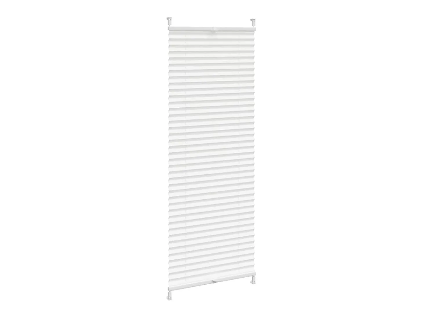 Estor plisado 60x125 cm Blanco