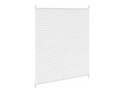 Estor plisado 110x100 cm Blanco