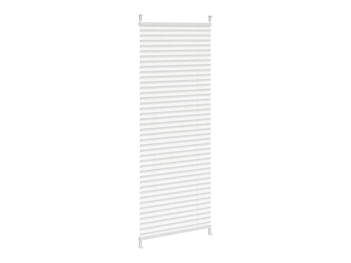 Estor plisado 50x125 cm Blanco