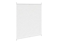 Estor plisado 100x125 cm Blanco
