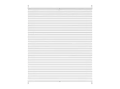 Estor plisado 100x125 cm Blanco