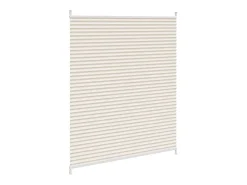 Estor plisado 110x150 cm Crema