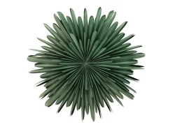 Estrella de Navidad Sälen con colgante de papel ligero Ø80cm verde.
