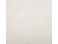 Everlyn Alfombra de pelo corto look escandinavo IZA crema 80x150 cm
