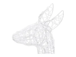 Familia de renos de Navidad acrílico 300 LEDs blanco frío